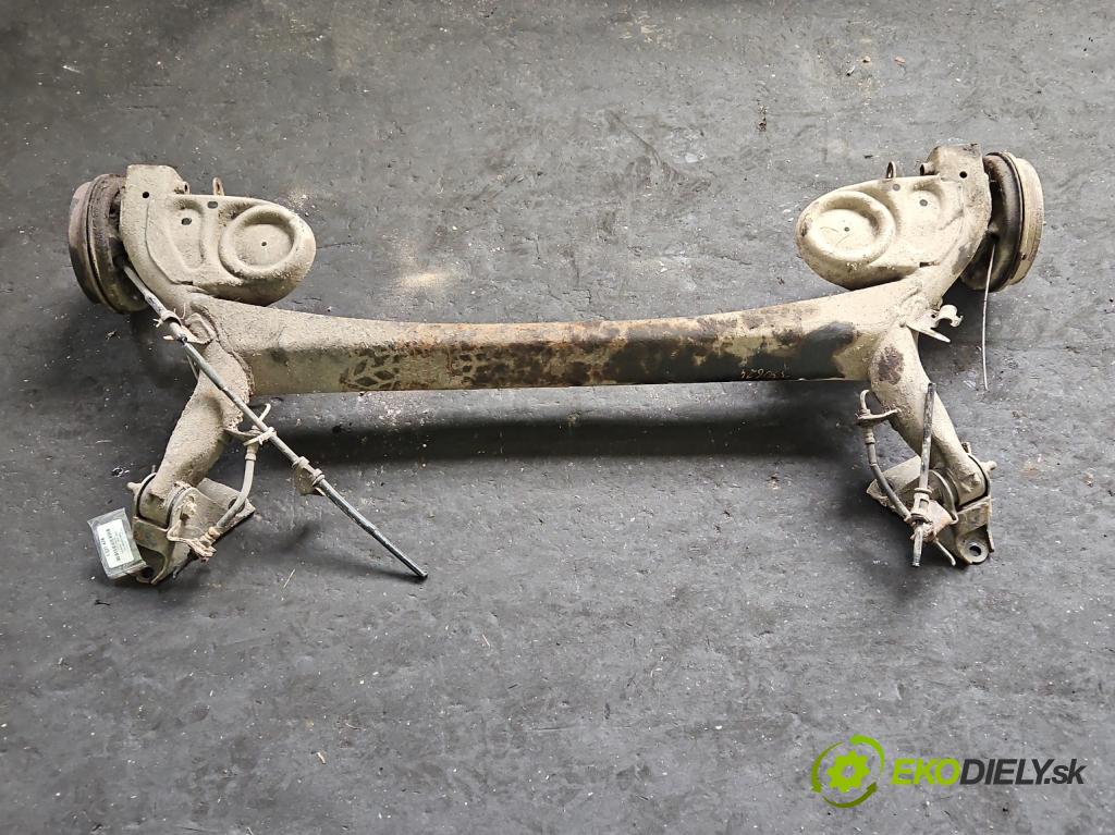 Fiat Panda II 2003-2012 1.1b 54 hp manual 40 kW 1108 cm3 5- zadní výztuha  (Zadní výztuha)