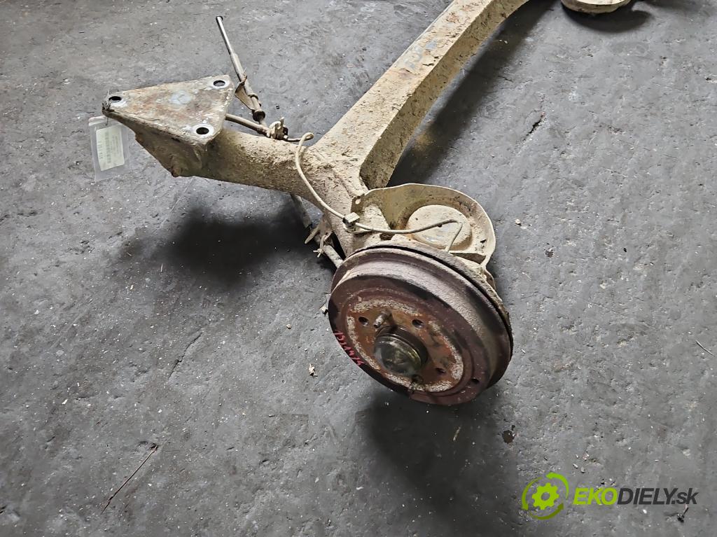 Fiat Panda II 2003-2012 1.1b 54 hp manual 40 kW 1108 cm3 5- zadní výztuha  (Zadní výztuha)