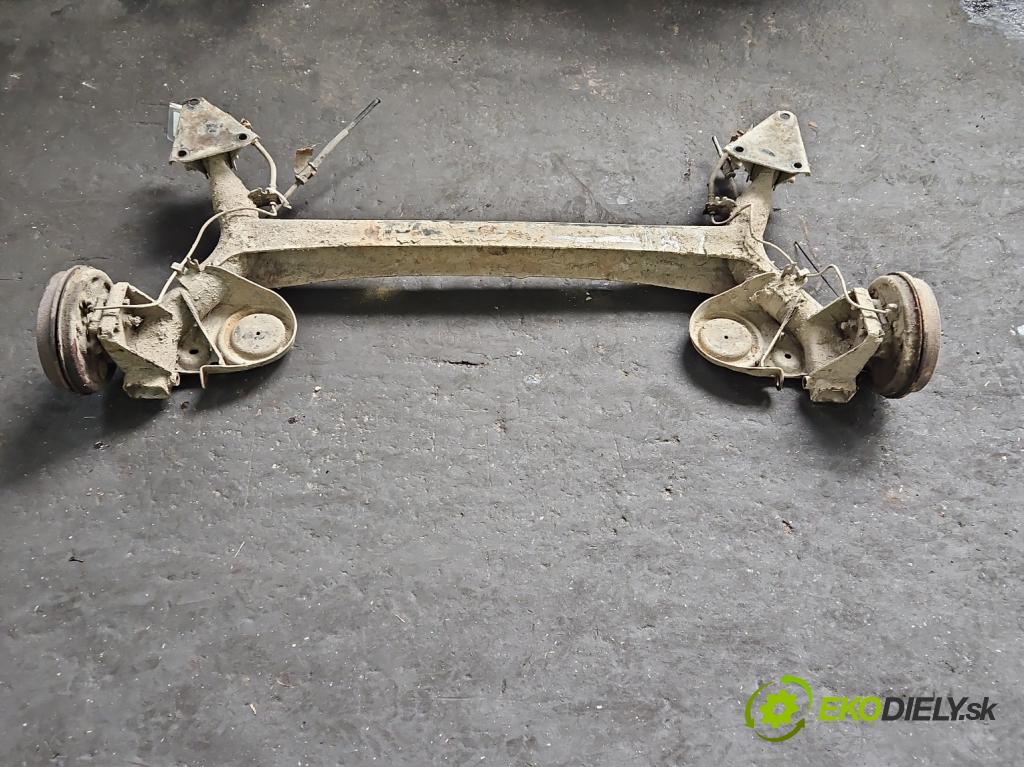 Fiat Panda II 2003-2012 1.1b 54 hp manual 40 kW 1108 cm3 5- zadní výztuha  (Zadní výztuha)