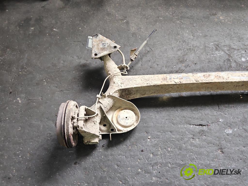 Fiat Panda II 2003-2012 1.1b 54 hp manual 40 kW 1108 cm3 5- zadní výztuha  (Zadní výztuha)