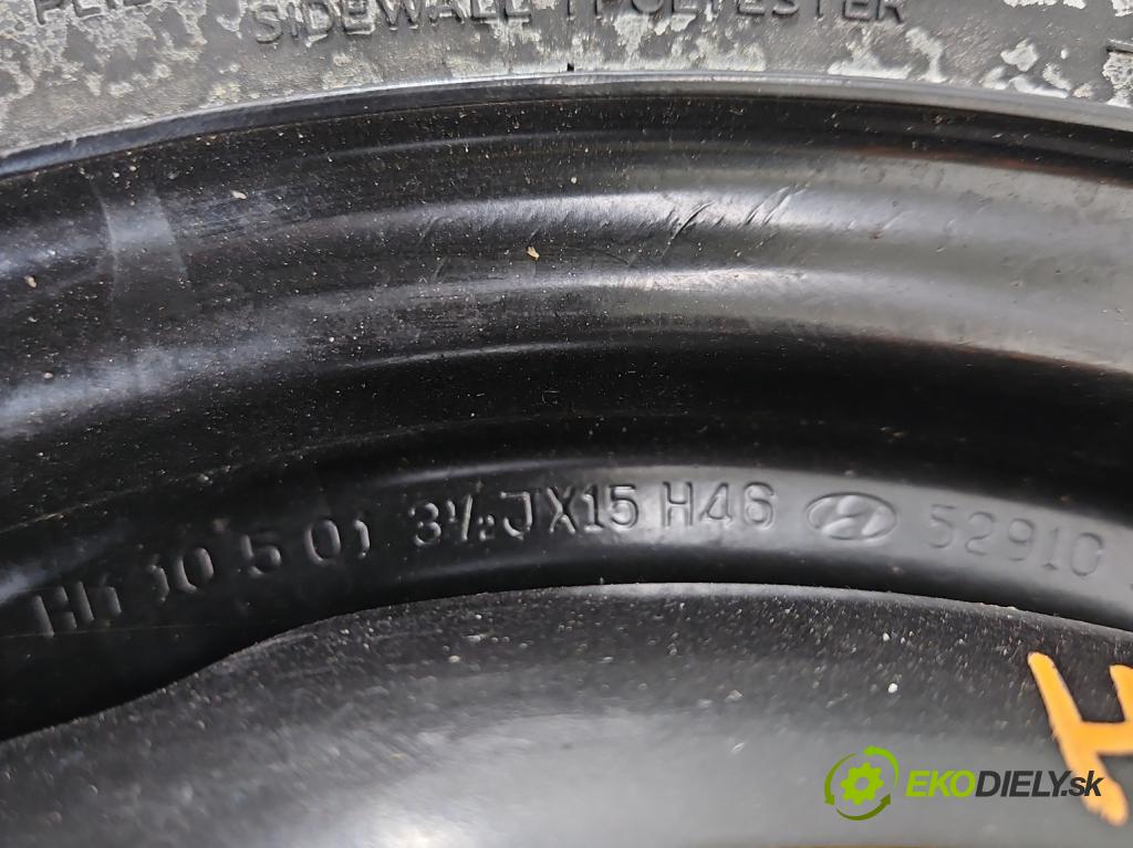 Hyundai Matrix 1.6 16V 103 HP manual 76 kW 1599 cm3 5- koleso rezervne 15"