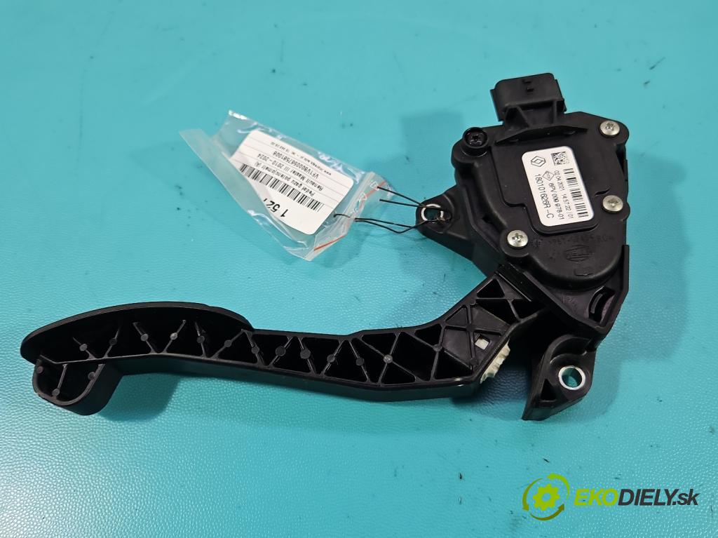 Renault Master III 2010-2024 2.3 DCI 163 HP manual 120 kW 2299 cm3 5- pedal plyn potenciometr: 180101626R