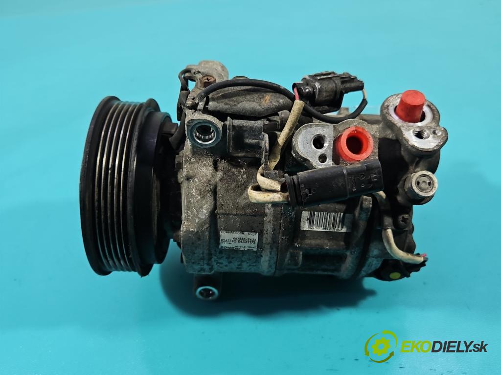 Mercedes A W176 2012-2018 1.5 CDI 109 HP manual 80 kW 1461 cm3 5- Kompresor: klimatizácie 447280-7433 (Kompresor klimatizácie)