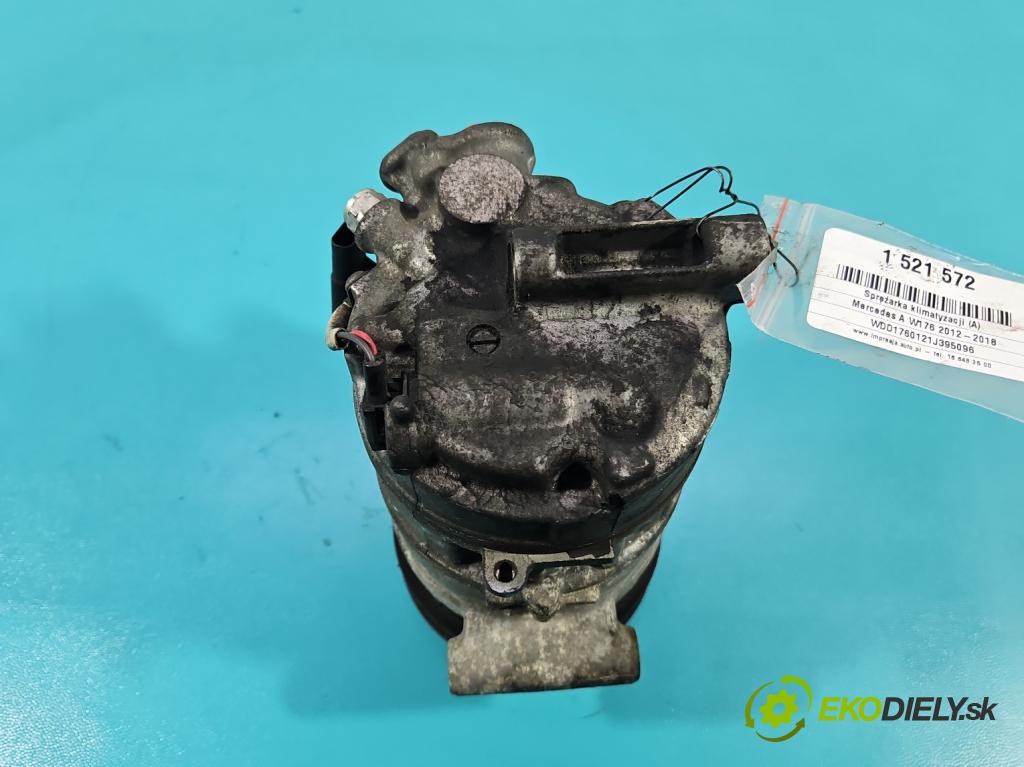 Mercedes A W176 2012-2018 1.5 CDI 109 HP manual 80 kW 1461 cm3 5- Kompresor: klimatizácie 447280-7433 (Kompresor klimatizácie)