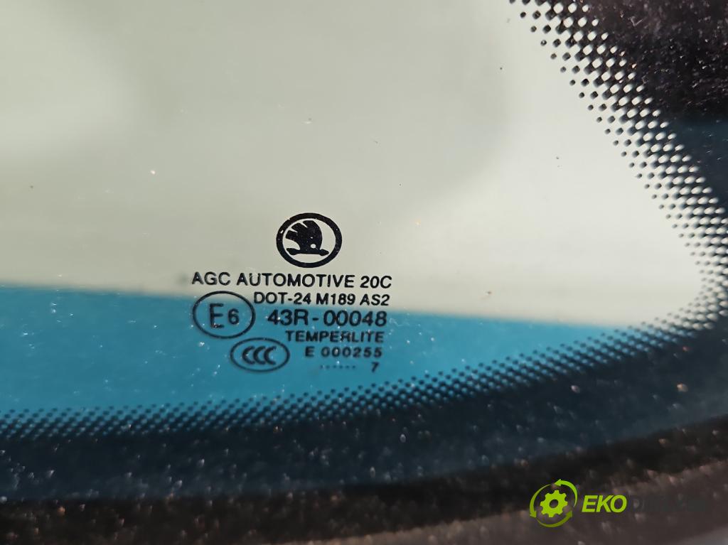 Skoda Fabia III 2014- 2021 1.2 TSI 110 HP manual 81 kW 1197 cm3 5- sklo zadné ľavé