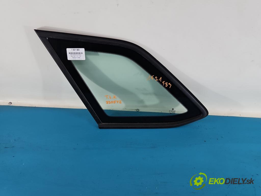 Skoda Fabia III 2014- 2021 1.2 TSI 110 HP manual 81 kW 1197 cm3 5- sklo zadné ľavé 