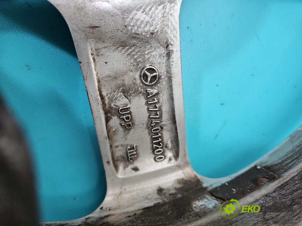 Mercedes A W176 2012-2018 1.5 CDI 109 hp manual 80 kW 1461 cm3 5- Felga hliník 17"