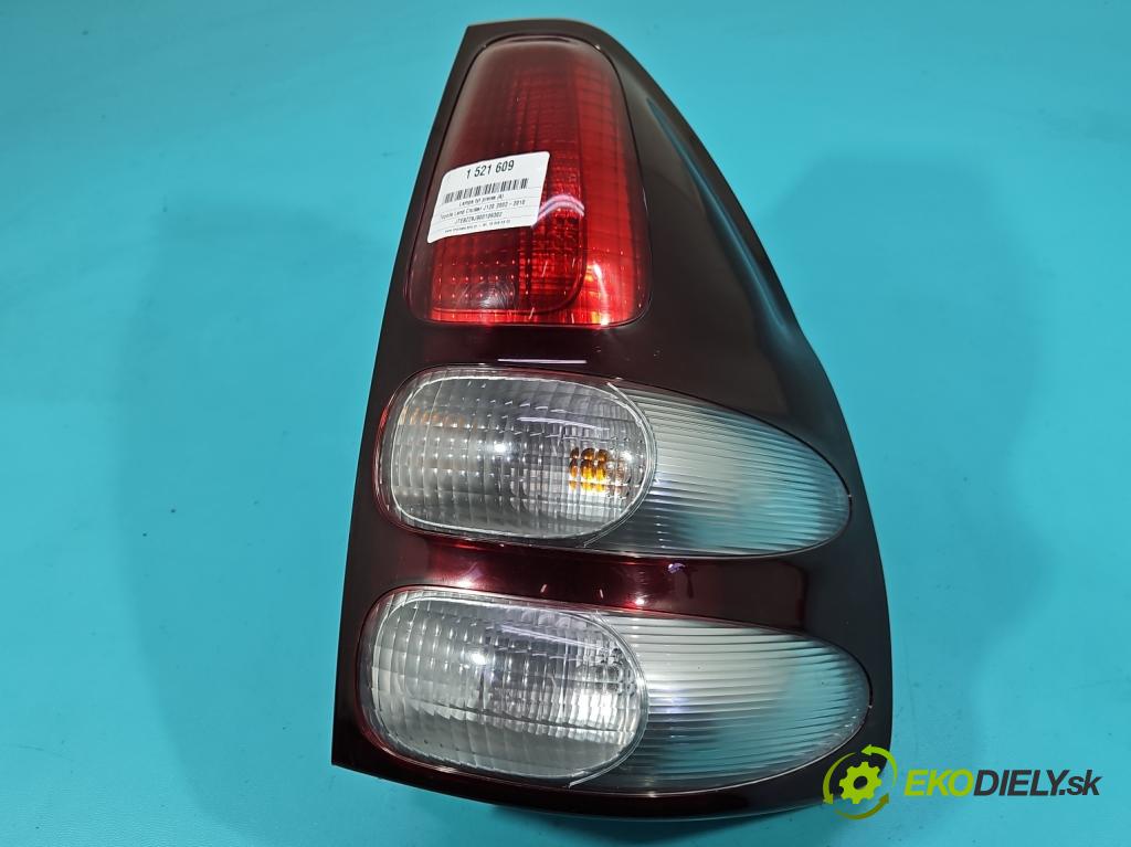 Toyota Land Cruiser J120 2002-2010 3.0 D4D 166 hp automatic 122 kW 2982 cm3 5- světlo zadní pravé  (Klika dveří ostatní)