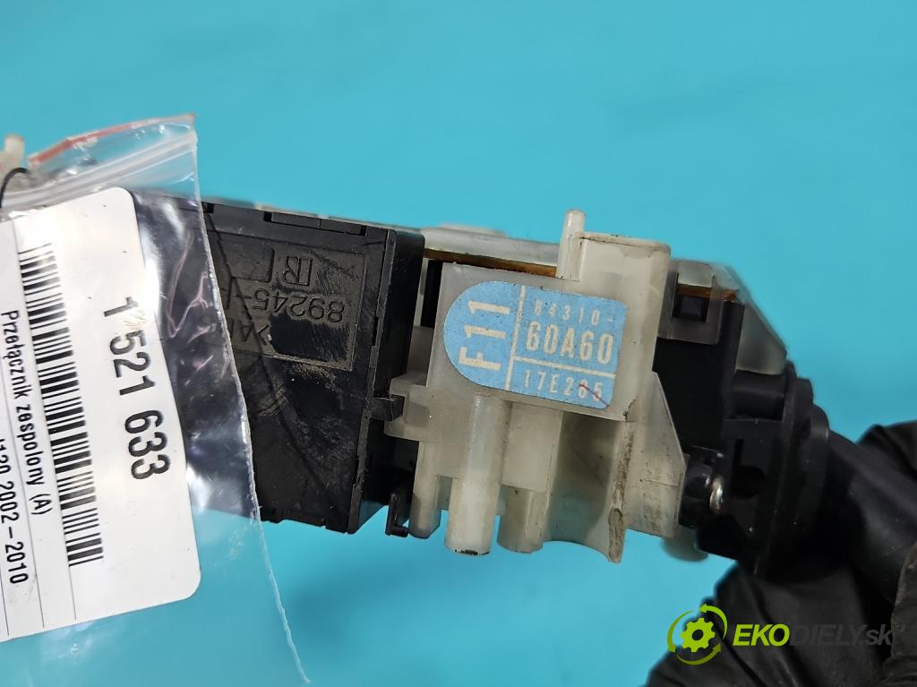 Toyota Land Cruiser J120 2002-2010 3.0 D4D 166 HP automatic 122 kW 2982 cm3 5- prepínač komplex: 84310-60A60 (Prepínacie páčky pod volantom)