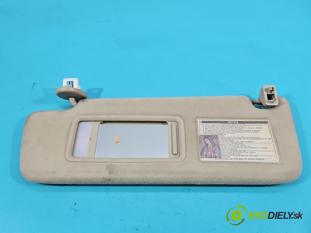 Toyota Land Cruiser J120 2002-2010 3.0 D4D 166 HP automatic 122 kW 2982 cm3 5- clonítko ľavé