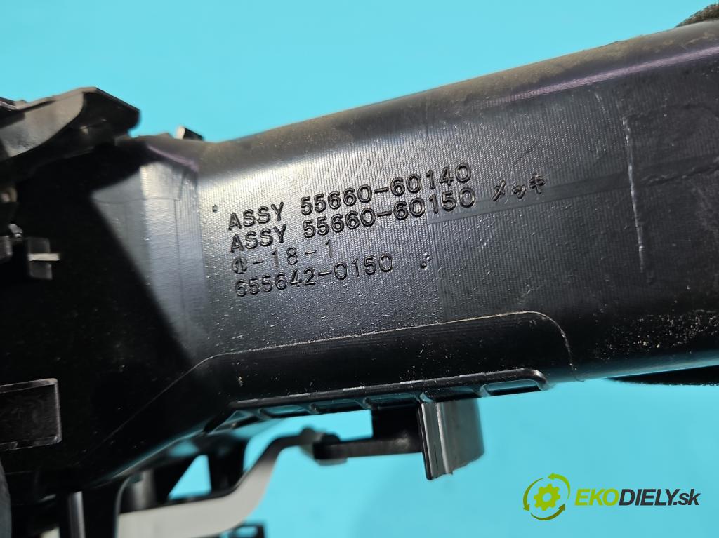 Toyota Land Cruiser J120 2002-2010 3.0 D4D 166 HP automatic 122 kW 2982 cm3 5- Mřížka: kúrenia ostatné 55660-60140