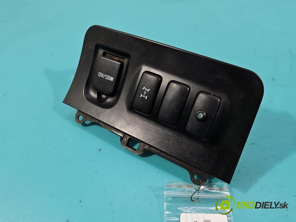 Toyota Land Cruiser J120 2002-2010 3.0 D4D 166 HP automatic 122 kW 2982 cm3 5- zásuvka zapaľovače 58831-60020