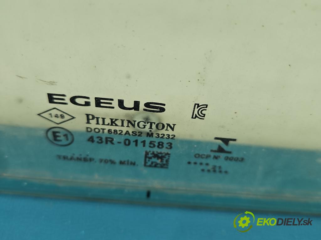 Renault Master III 2010-2024 2.3 DCI 163 hp manual 120 kW 2299 cm3 5- sklo zadní  (Zadní sklo)