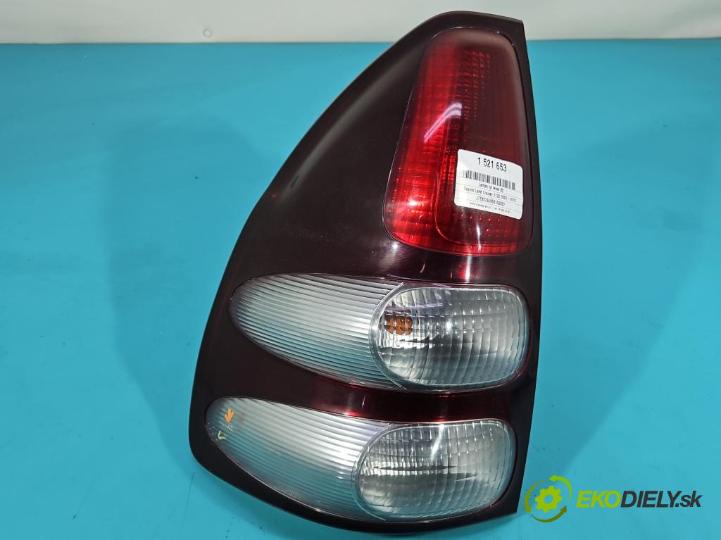 Toyota Land Cruiser J120 2002-2010 3.0 D4D 166 hp automatic 122 kW 2982 cm3 5- světlo zadní levé  (Klika dveří ostatní)