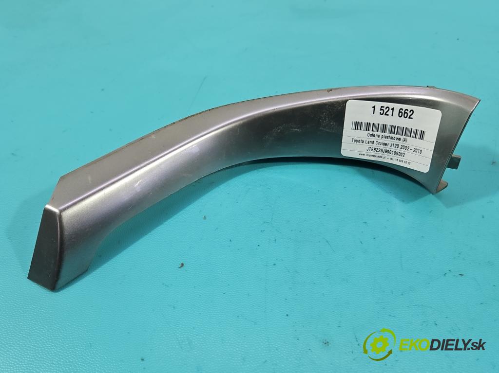 Toyota Land Cruiser J120 2002-2010 3.0 D4D 166 HP automatic 122 kW 2982 cm3 5- kryt plast 58834-60020