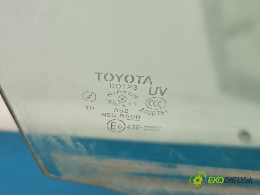 Toyota Land Cruiser J120 2002-2010 3.0 D4D 166 HP automatic 122 kW 2982 cm3 5- sklo dvere predné pravé