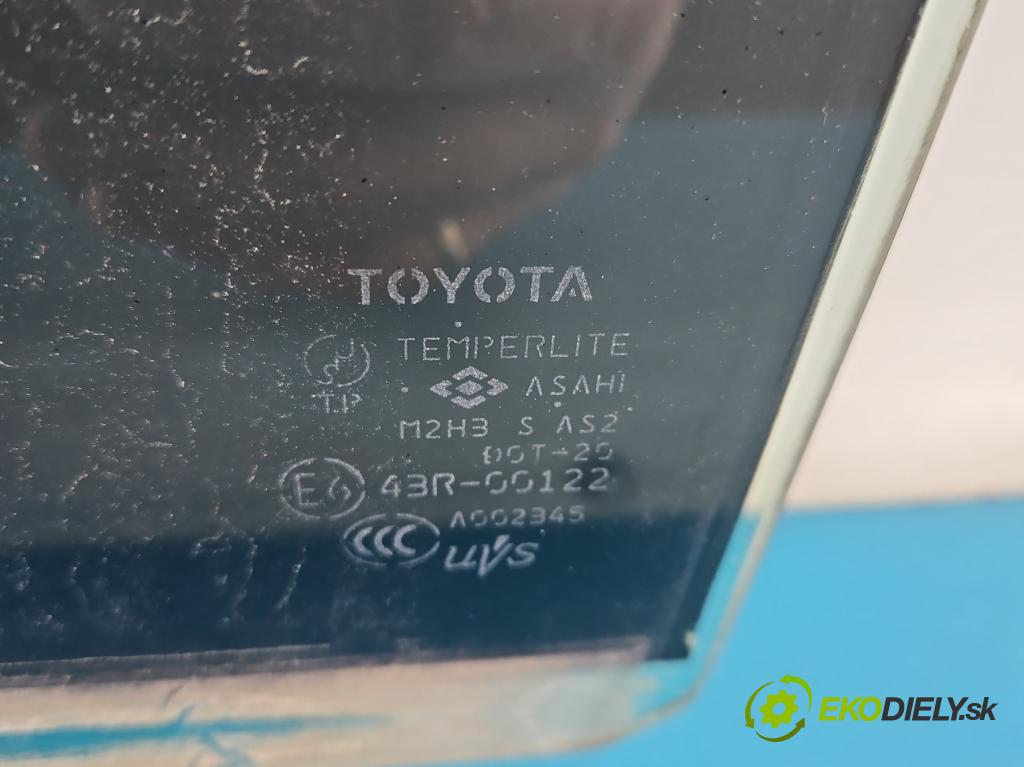 Toyota Land Cruiser J120 2002-2010 3.0 D4D 166 hp automatic 122 kW 2982 cm3 5- sklo dveře zadní levé
