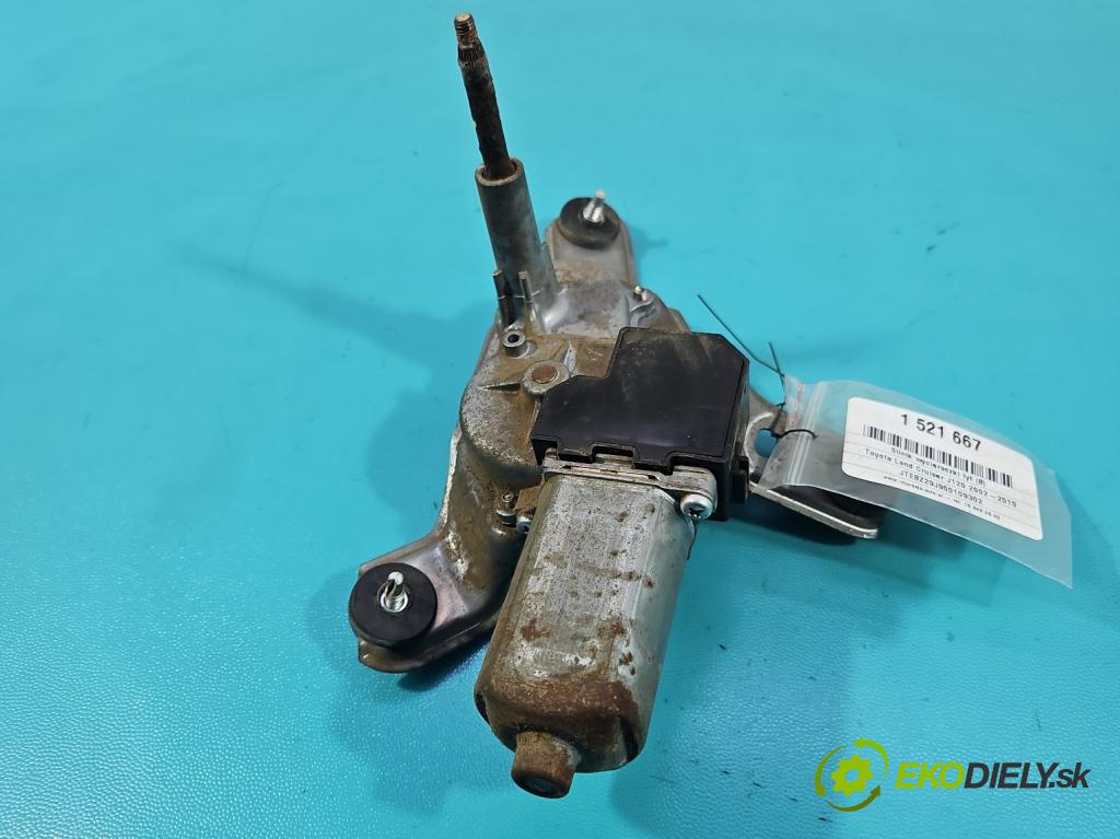 Toyota Land Cruiser J120 2002-2010 3.0 D4D 166 HP automatic 122 kW 2982 cm3 5- motor stieračov zadné 85130-60200