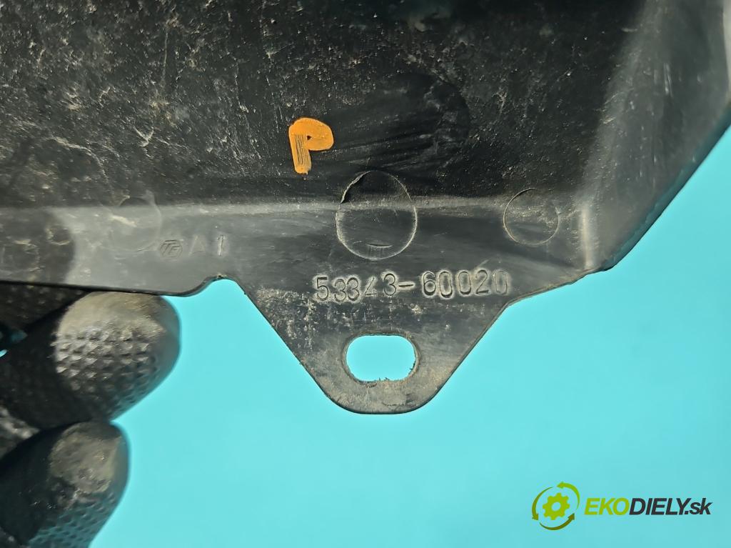 Toyota Land Cruiser J120 2002-2010 3.0 D4D 166 HP automatic 122 kW 2982 cm3 5- Vstup: vzduchu 53343-60020