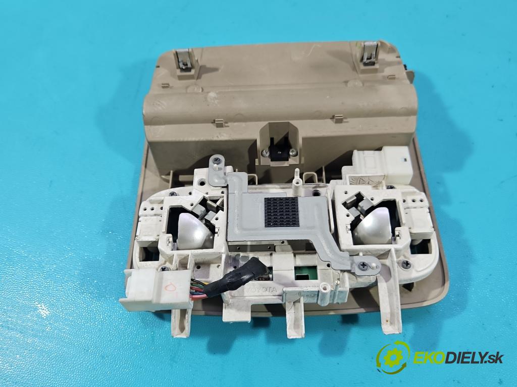 Toyota Land Cruiser J120 2002-2010 3.0 D4D 166 HP automatic 122 kW 2982 cm3 5- svetlo / reflektor interiéra