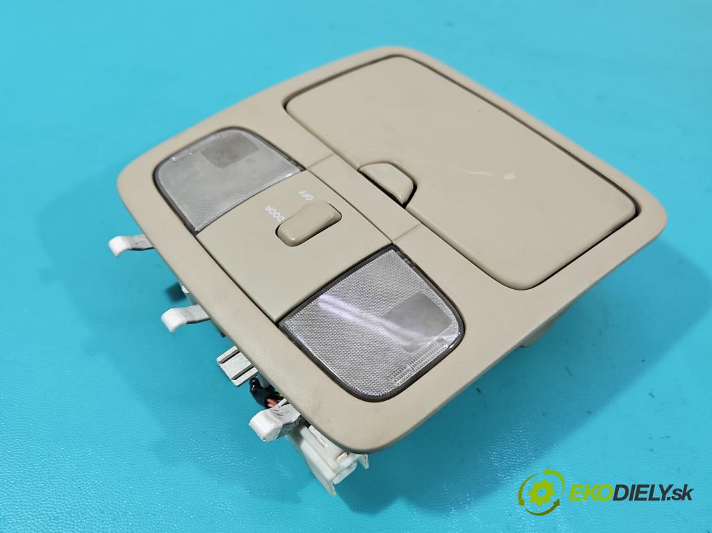Toyota Land Cruiser J120 2002-2010 3.0 D4D 166 HP automatic 122 kW 2982 cm3 5- svetlo / reflektor interiéra