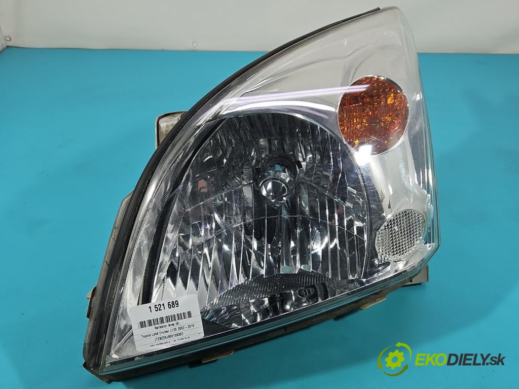 Toyota Land Cruiser J120 2002-2010 3.0 D4D 166 hp automatic 122 kW 2982 cm3 5- světlo levý  (Klika dveří ostatní)