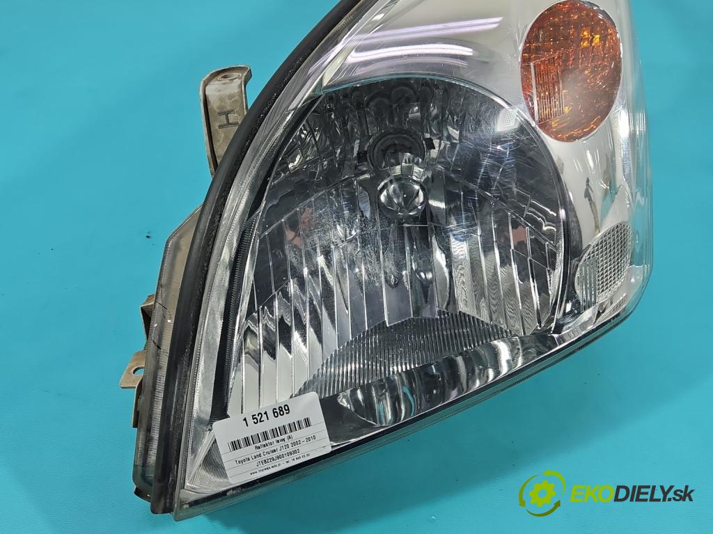 Toyota Land Cruiser J120 2002-2010 3.0 D4D 166 hp automatic 122 kW 2982 cm3 5- světlo levý  (Klika dveří ostatní)