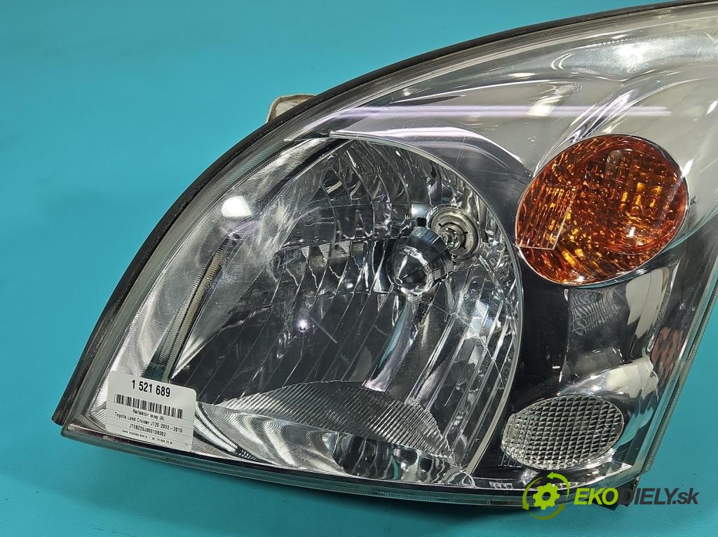 Toyota Land Cruiser J120 2002-2010 3.0 D4D 166 hp automatic 122 kW 2982 cm3 5- světlo levý  (Klika dveří ostatní)