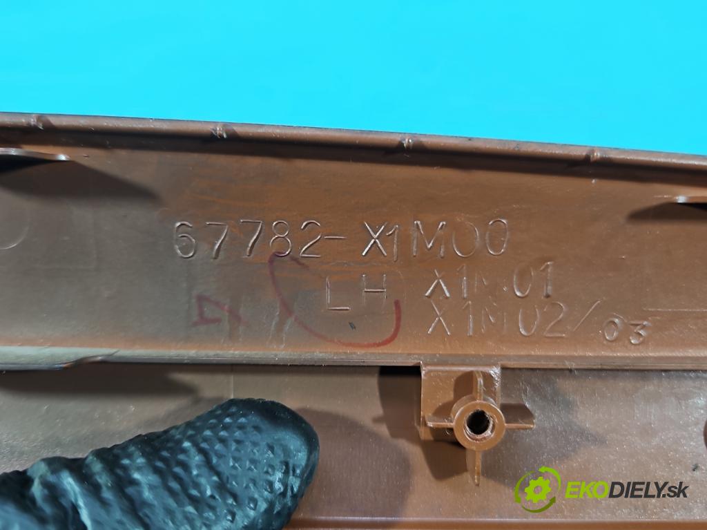 Toyota Land Cruiser J120 2002-2010 3.0 D4D 166 HP automatic 122 kW 2982 cm3 5- lišta ozdobná vnitŕní: 67782-X1M00