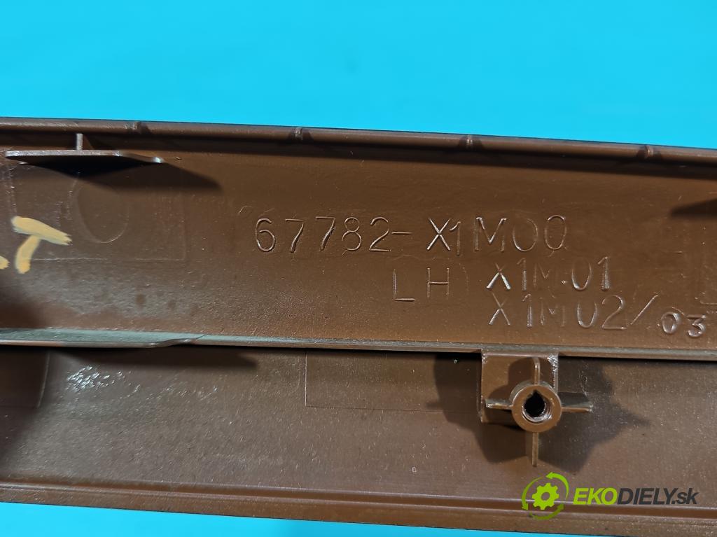 Toyota Land Cruiser J120 2002-2010 3.0 D4D 166 HP automatic 122 kW 2982 cm3 5- lišta ozdobná vnitŕní: 67782-X1M00
