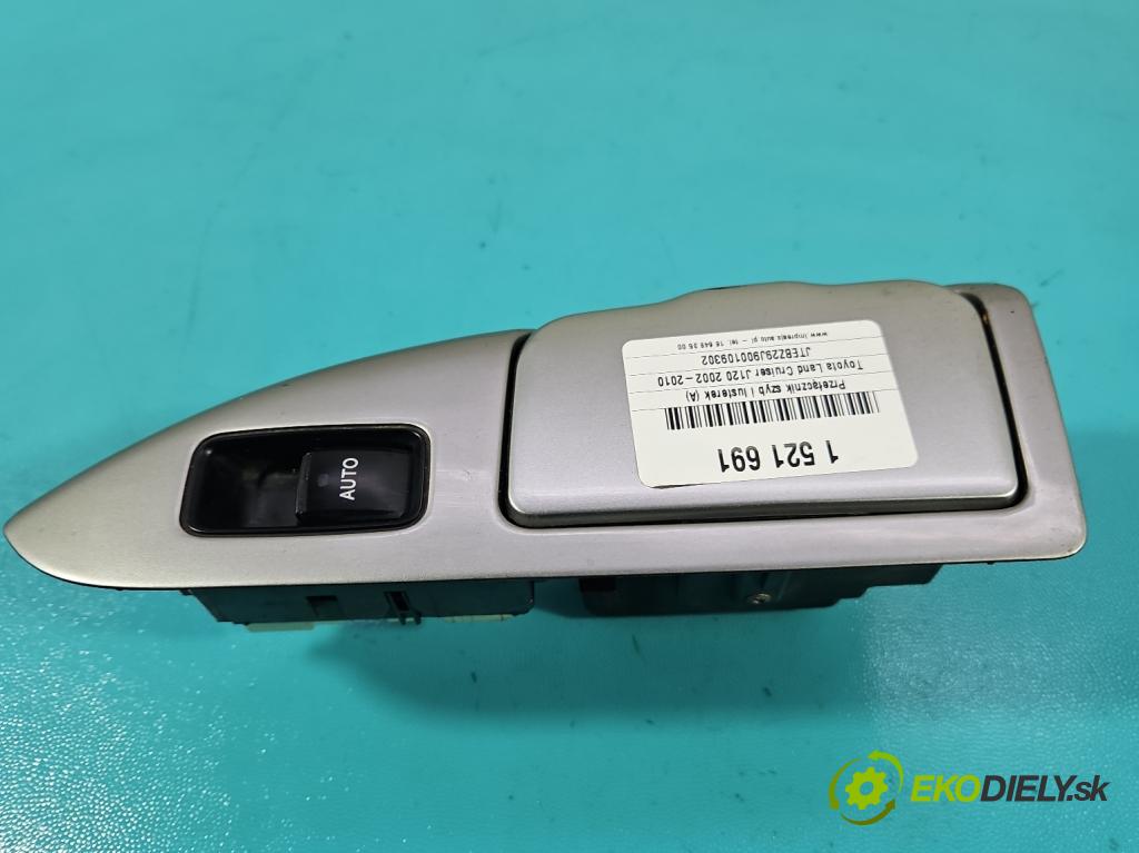 Toyota Land Cruiser J120 2002-2010 3.0 D4D 166 HP automatic 122 kW 2982 cm3 5- prepínač okien spätných zrkadiel 84030-60022