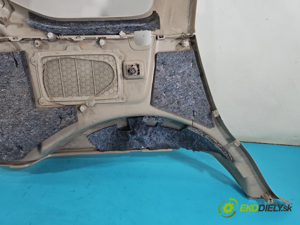 Toyota Land Cruiser J120 2002-2010 3.0 D4D 166 HP automatic 122 kW 2982 cm3 5- Čalounictví: kufra: pravé 62510-6A120