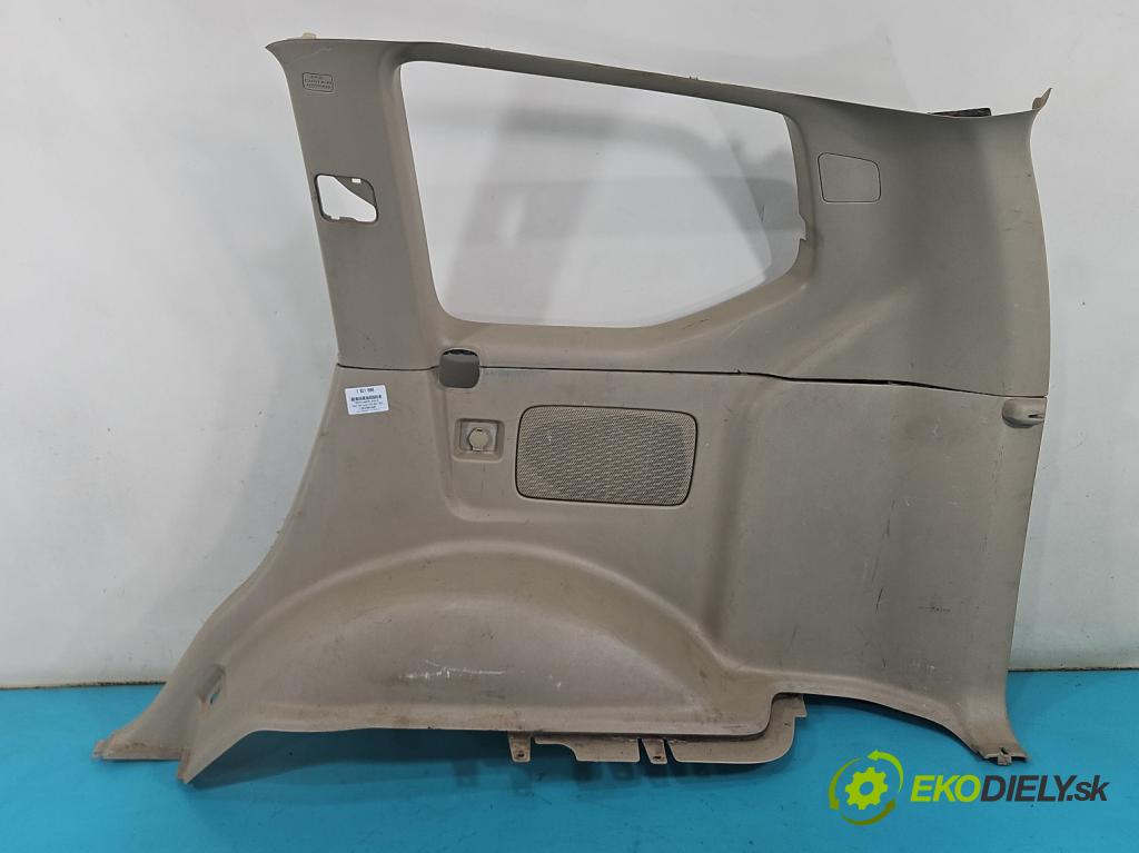 Toyota Land Cruiser J120 2002-2010 3.0 D4D 166 HP automatic 122 kW 2982 cm3 5- Čalounictví: kufra: pravé 62510-6A120