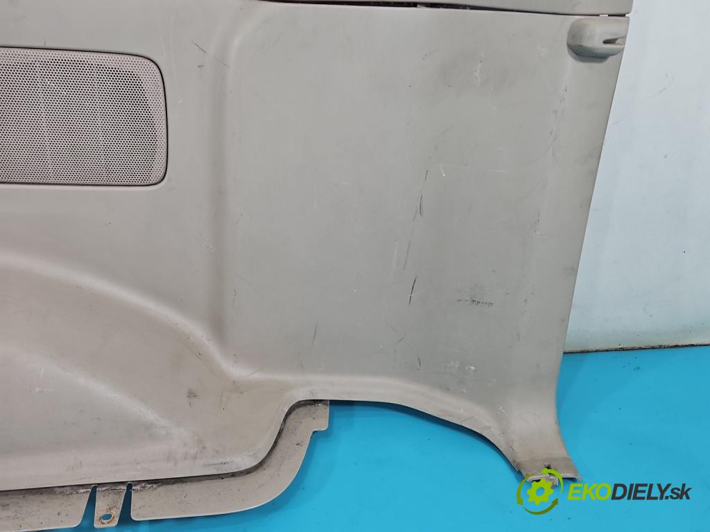 Toyota Land Cruiser J120 2002-2010 3.0 D4D 166 HP automatic 122 kW 2982 cm3 5- Čalounictví: kufra: pravé 62510-6A120