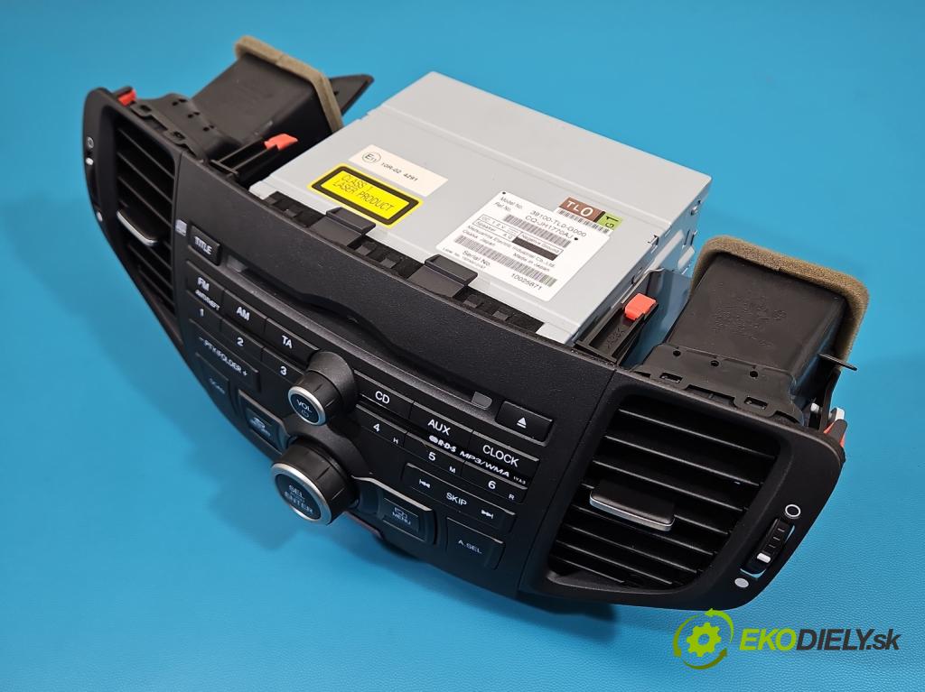 Honda Accord VIII 2008-2015 2.0 156 HP manual 115 kW 1997 cm3 4- Radio originál 39100-TL0-G000