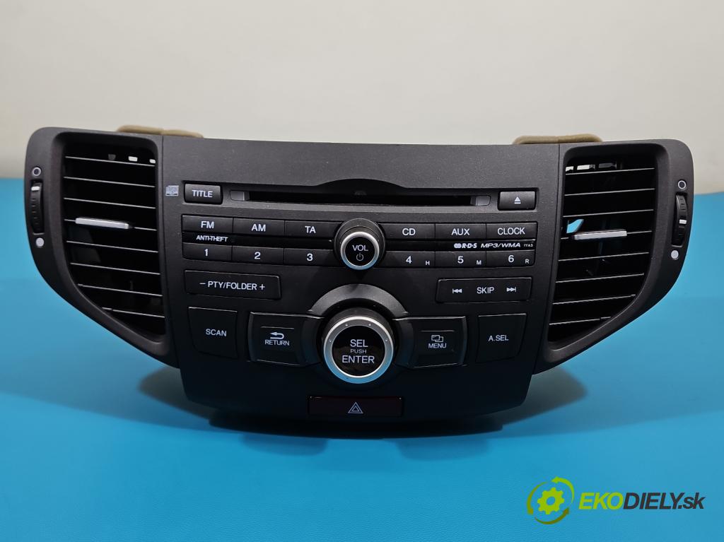 Honda Accord VIII 2008-2015 2.0 156 HP manual 115 kW 1997 cm3 4- Radio originál 39100-TL0-G000