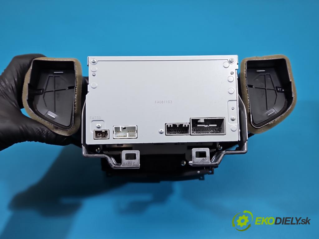 Honda Accord VIII 2008-2015 2.0 156 HP manual 115 kW 1997 cm3 4- Radio originál 39100-TL0-G000
