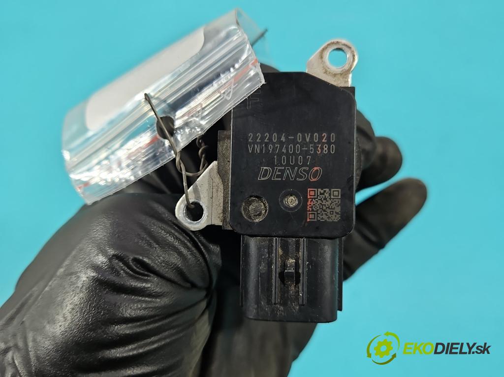 Lexus NX I 2014-2021 2.0 T 238HP automatic 175 kW 1998 cm3 5- průtokoměr: 22204-0V020 (Váha vzduchu)