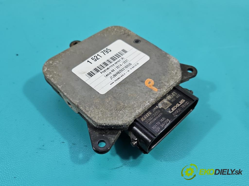 Lexus NX I 2014-2021 2.0 T 238HP automatic 175 kW 1998 cm3 5- střídač: xenon 89908-78100 (Riadiaca jednotka xenónu)