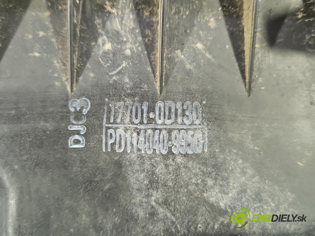 Toyota Corolla E12 2001-2009 1.8 VVTI usa 135 HP manual 99 kW 1794 cm3 4- obal filtra vzduchu 17701-0D130 (Obal vzduchového filtra)