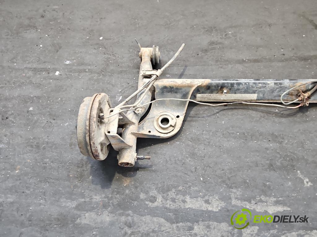 Suzuki Swift Mk6 2005-2010 1.3 16V 92 hp manual 67.5 kW 1328 cm3 3- zadní výztuha  (Zadní výztuha)