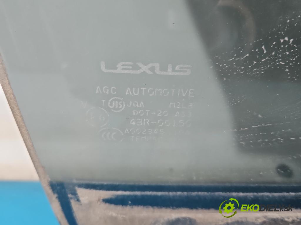 Lexus NX I 2014-2021 2.0 T 238hp automatic 175 kW 1998 cm3 5- sklo dveře zadní pravé