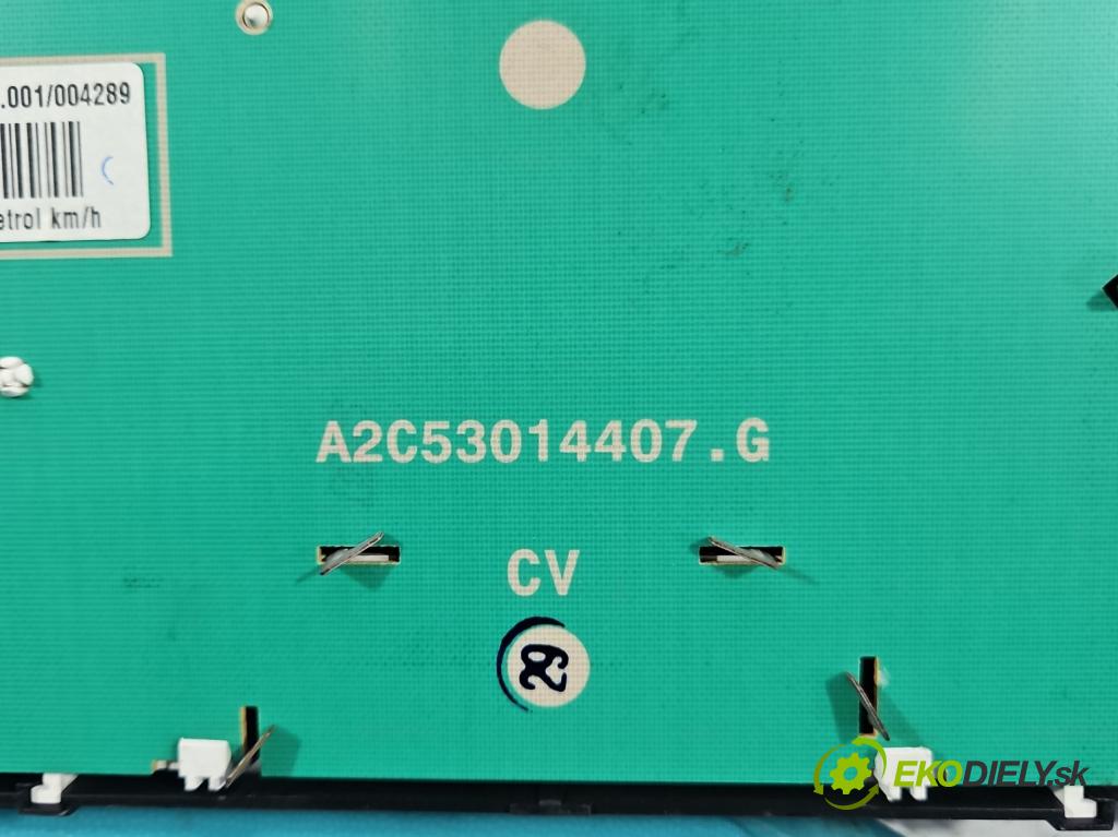 Peugeot 407 1.8 16V 116 HP manual 85 kW 1749 cm3 4- prístrojovka/ budíky 9646259480 (Prístrojová doska)