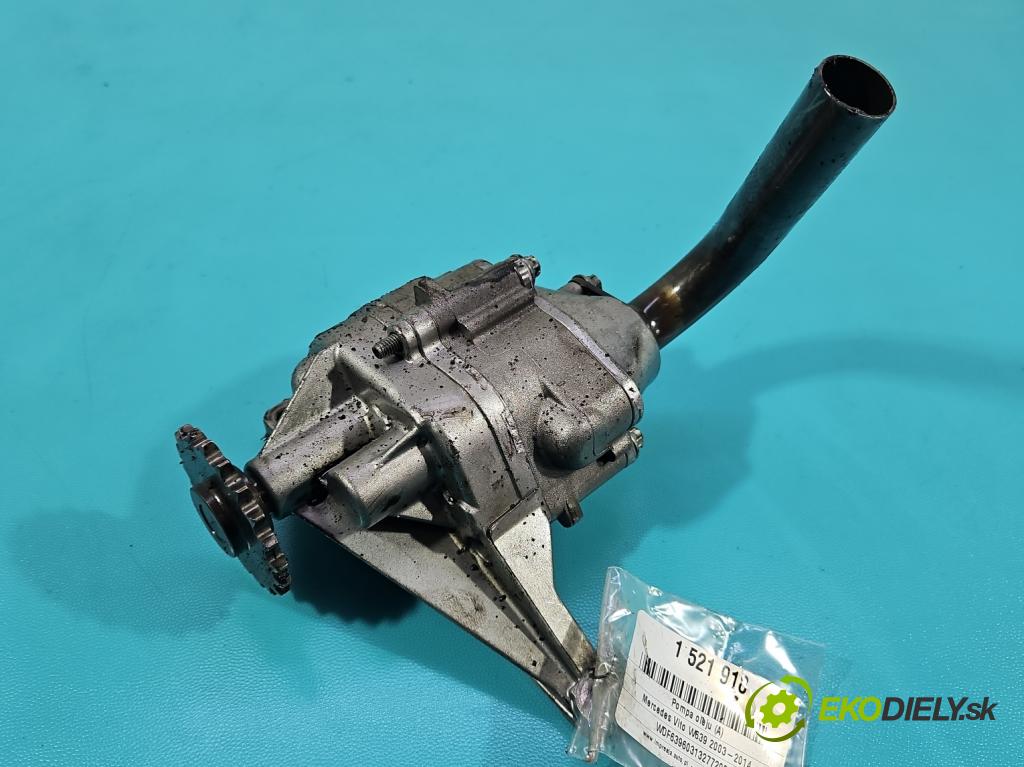 Mercedes Vito W639 2003-2014 2.2 cdi (646982) 150 HP manual 110 kW 2148 cm3 5- čerpadlo oleja: 6111810201 (Olejová pumpa)