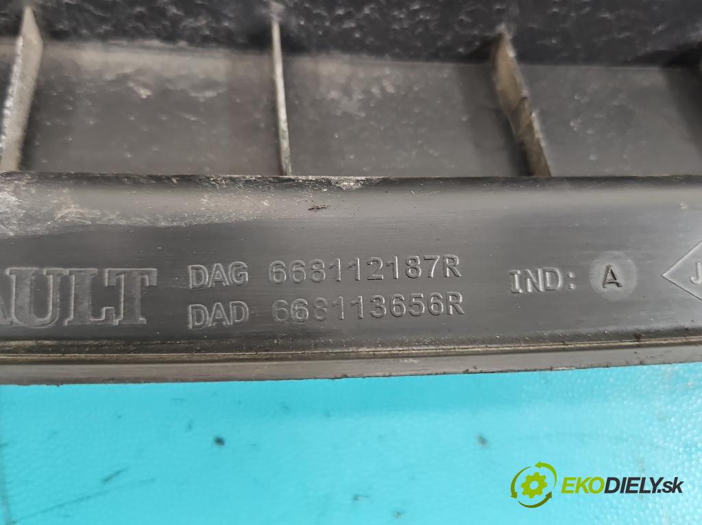 Renault Master III 2010-2024 2.3 DCI 163 HP manual 120 kW 2299 cm3 5- torpédo 668112187R (Torpédo (plast pod čelným sklom))