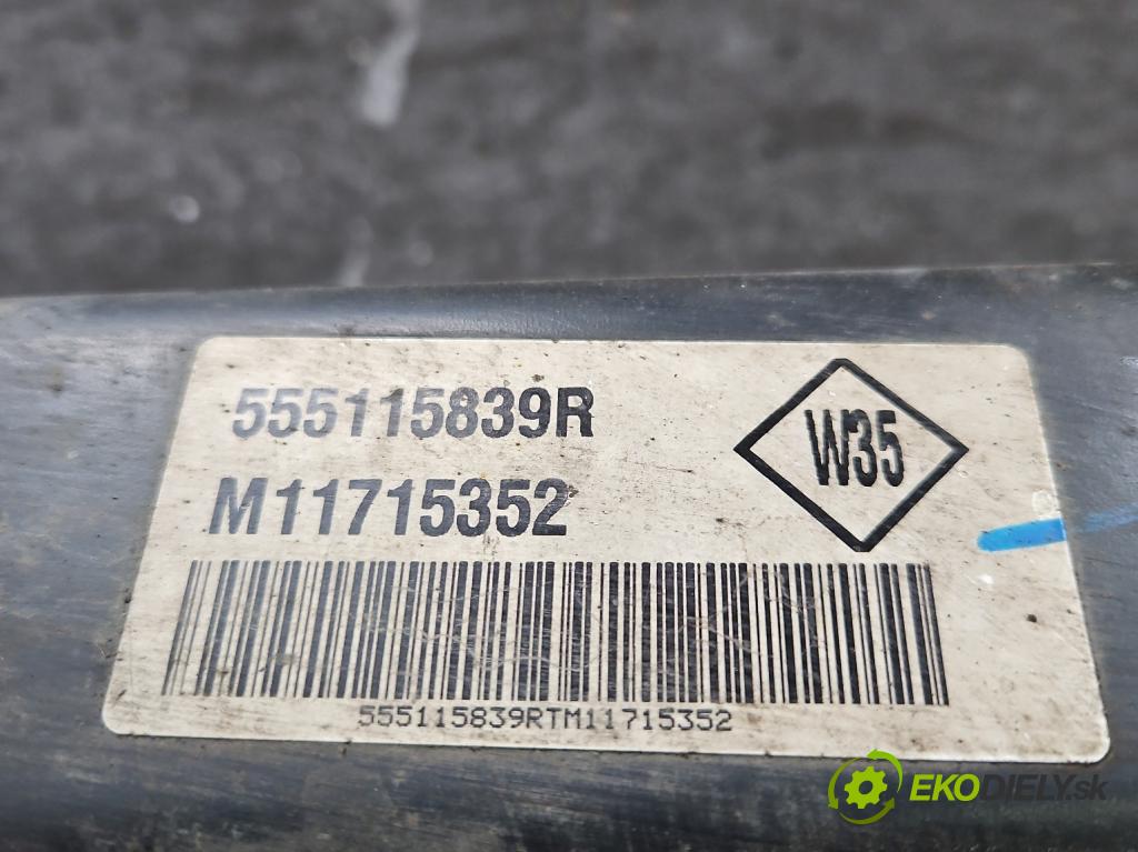 Renault Master III 2010-2024 2.3 DCI 163 hp manual 120 kW 2299 cm3 5- zadní výztuha 555115839R (Zadní výztuha)