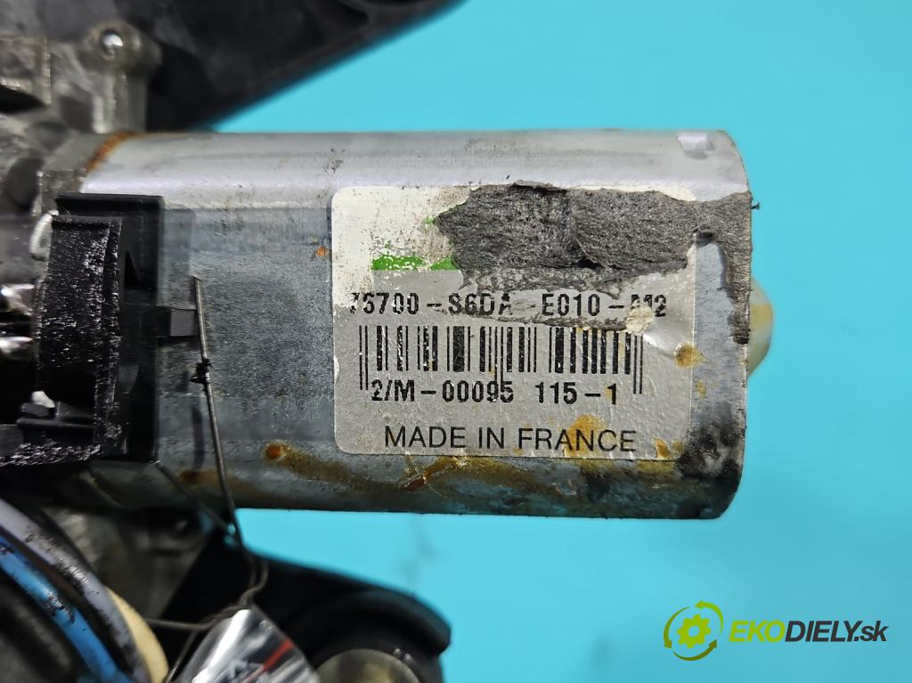 Honda Civic VII 2000-2006 1.4 16V 90 HP manual 66 kW 1396 cm3 5- motor stieračov zadné 76700-S6DA-E010-M2