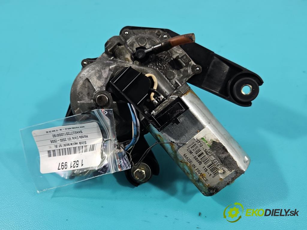 Honda Civic VII 2000-2006 1.4 16V 90 HP manual 66 kW 1396 cm3 5- motor stieračov zadné 76700-S6DA-E010-M2