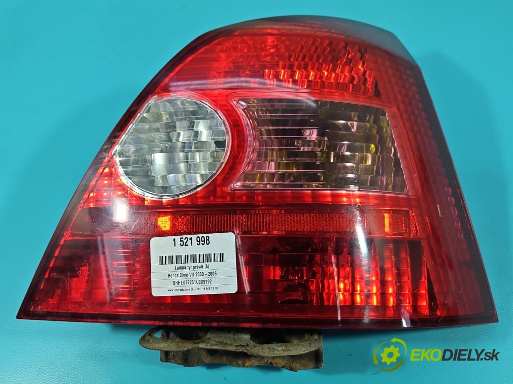 Honda Civic VII 2000-2006 1.4 16V 90 hp manual 66 kW 1396 cm3 5- světlo zadní pravé  (Klika dveří ostatní)