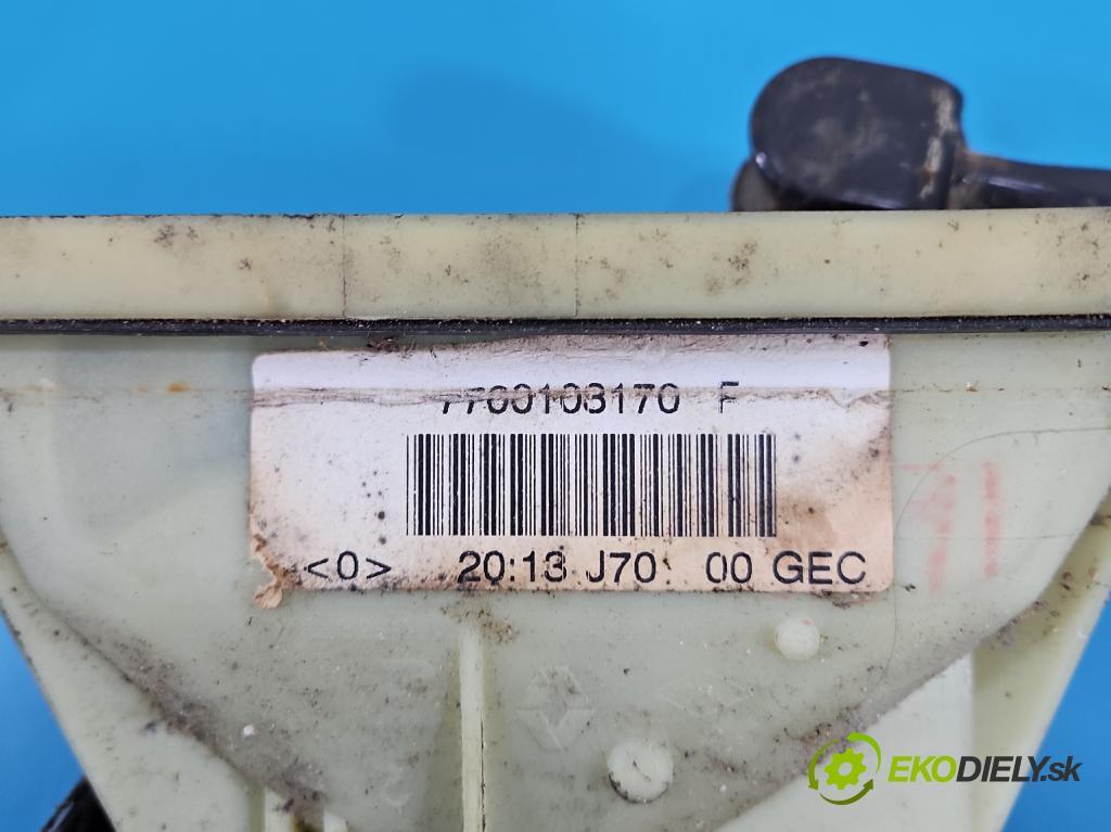 Renault Kangoo I 1998-2008 1.2b 58 HP manual 43 kW 1149 cm3 5- Páka: Změny: stupeň,rýchlosť 7700103170F (Rýchlostná páka (kulisa))